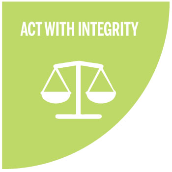 Act with Integrity. Click to Learn More!