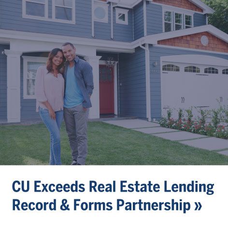 CU exceeds real estate lending record and forms partnerships