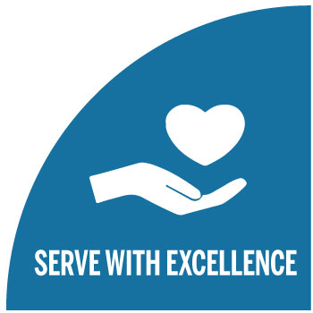 Serve with Excellence. Click to Learn More!