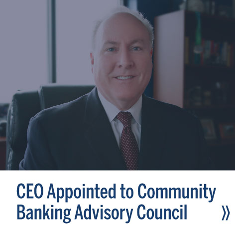 Bob McKay Appointed to Community Banking Advisory Council