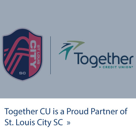 Together CU is a proud partner of St. Louis City SC