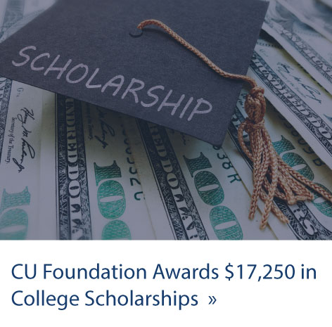 CU Foundation Awards $17,250 in College Scholarships