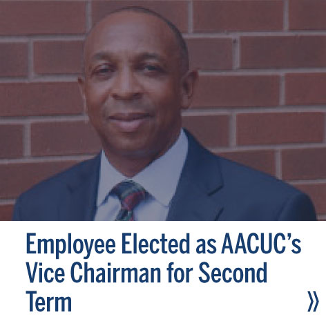 Employee Elected as AACUC's Vice Chairman for Second Term
