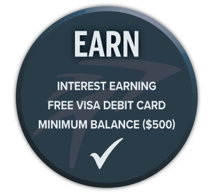 We'll pay you! Earn interest back into your account...