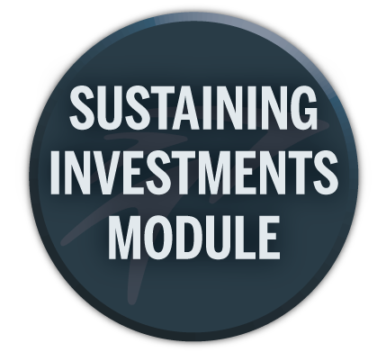 How to sustain your investments module