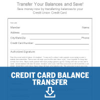 Credit card balance transfer. Click to download form.