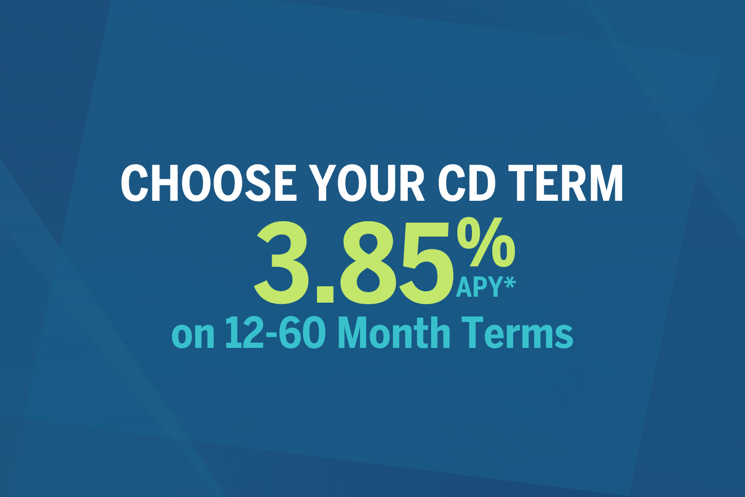 Choose Your Term CD Special