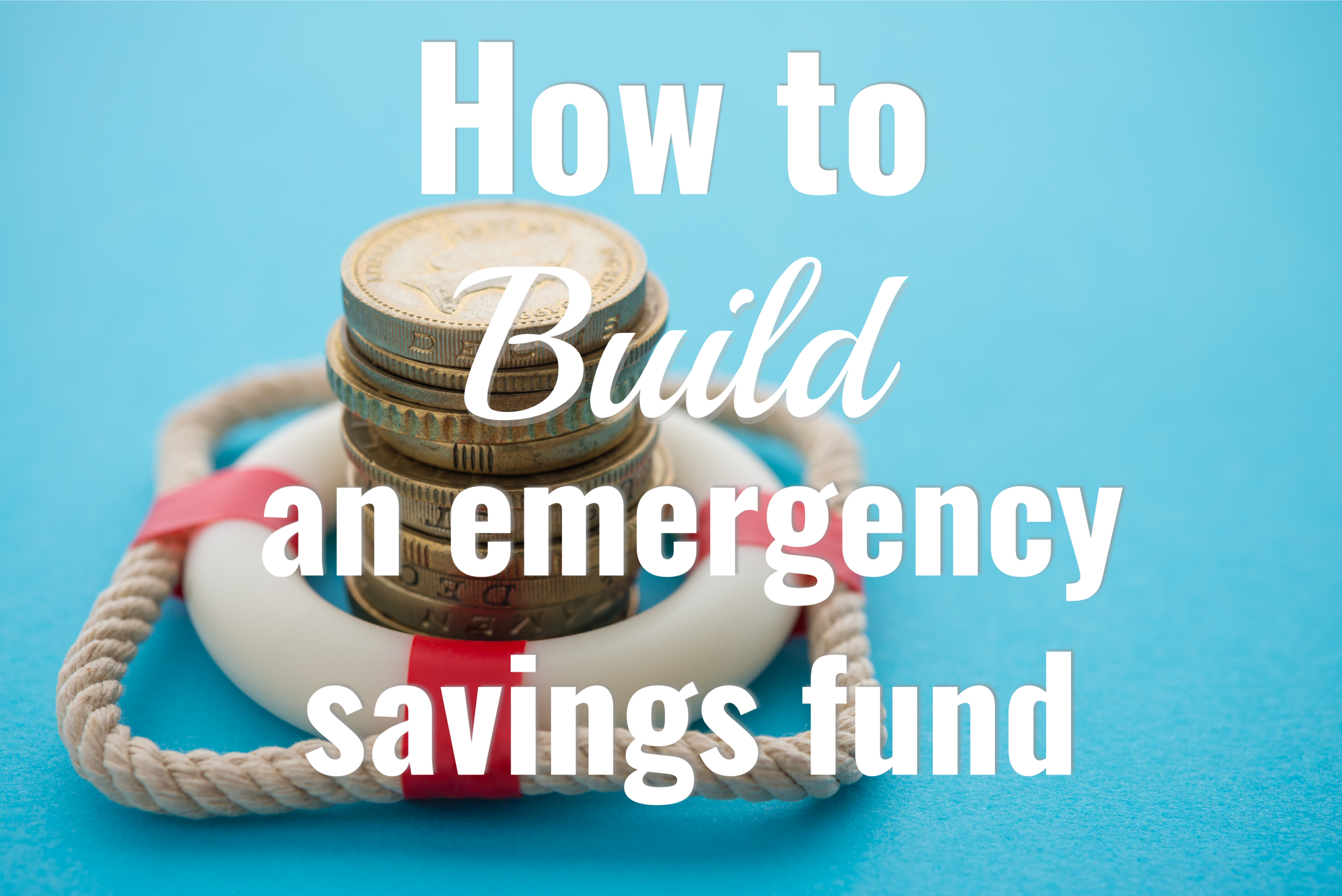 A stack of coins in a miniature life saver.